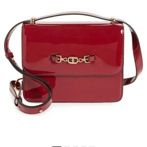 Sam Edelman Red Loraine Convertible Shoulder Bag NEW